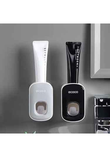 Ecoco Gri Diş Macunu Sıkacağı Beyaz