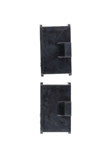 Homyl 1 Çift Kauçuk Susturucu Montaj Seti Siyah, Harley Drag