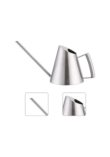 Lemestar 400ml Paslanmaz Çelik Uzun Damak Sulama Kasa - Ev Bitkileri, Balkon Ve Bahçe İçin Dayanıklı Ve Pratik