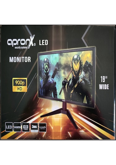 Apronx Apx-nw19 19" Led Vga+hdmı Monitor