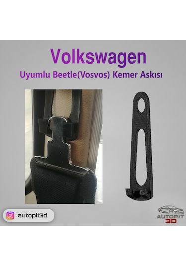 Volkswagen Beetle Vosvos Kemer Askısı