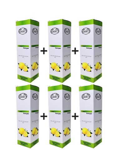 Cocky 80 Derece Limon Kolonyası 6 x 200 ML