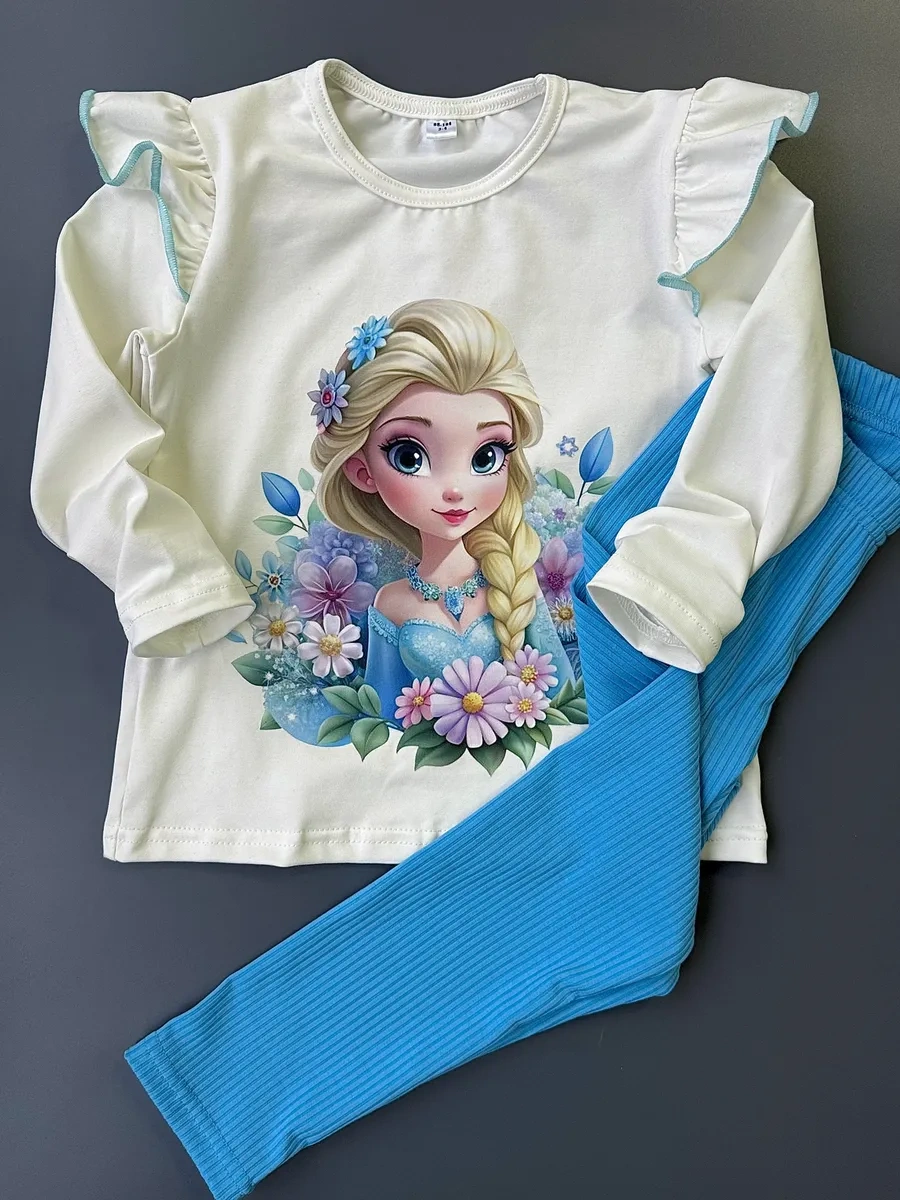 Z&s Kids Elsa Takımı Taytlar İçinde 37042009 Pembe