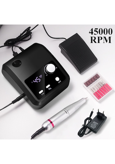 Jialan 45000rpm Elektrikli Tırnak Matkap Makinesi Çivi İçin