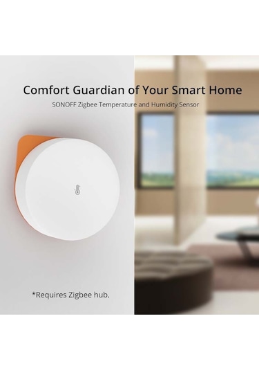 Sonoff Akıllı Ev Kablosuz Sıcaklık ve Nem Sensörü Dedektörü