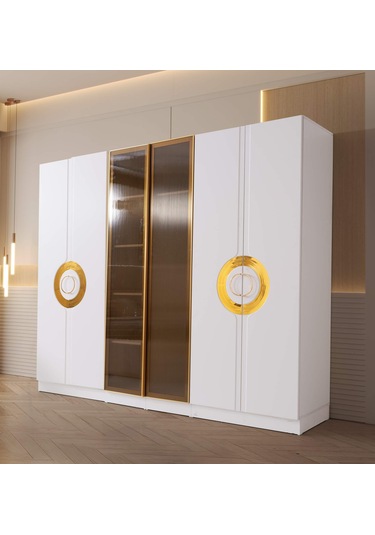 Florida 6 Kapaklı Gardırop %100 Mdf