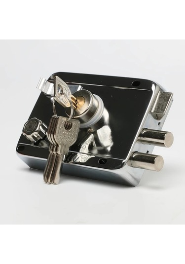 Willowhaven Sağ Açılır + Kenarlı Dayanıklı Paslanmaz Çelik Hırsızlık Önleyici Kapı Kilidi