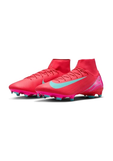 Nike Mercurial Zoom Superfly 10 Acad Fg/mg Erkek Kırmızı Futbol Krampon Fq1456-800 Çok Renkli