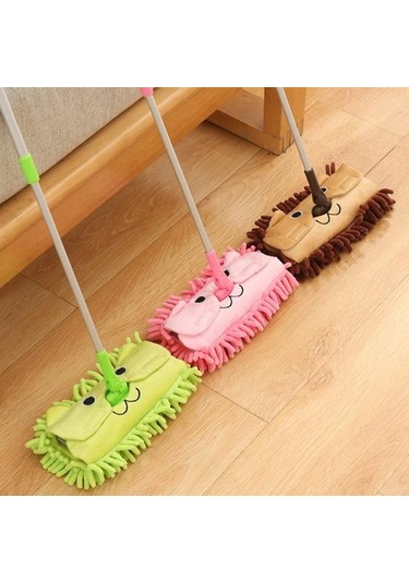 Çocuk Paspas 180 Rotasyon Derin Temizlik Paspas Beyaz