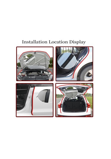 Land Rover Evoque Cabriolet 2016 İçin Araba Kapısı Mühür Strip, 2018, Hava Sıyırma, Kendi Kendine Yapışkan Kauçuk Sızdırmazlık