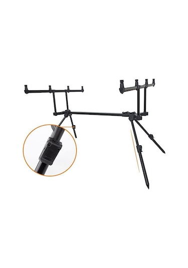 Captain 7646 Carp Sehpa Alarm Swinger 4lü Combo Set