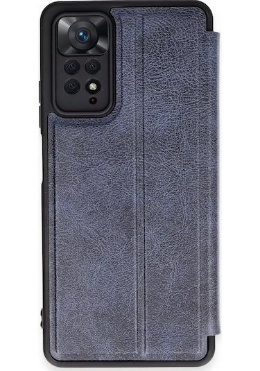 Newface Xiaomi Redmi Note 12 Pro 4g Kılıf Flip Cover Semeglbl - 74 - Lacivert