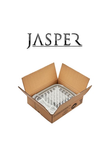 Jasper Jpr-00109 Açık Gri 9 Lt Katlanabilir Su Tahliyeli Çok Amaç Gri