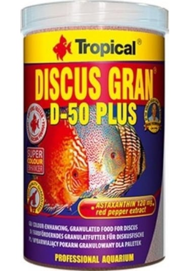Tropical Discus Gran D-50 Plus 250Ml / 110Gr