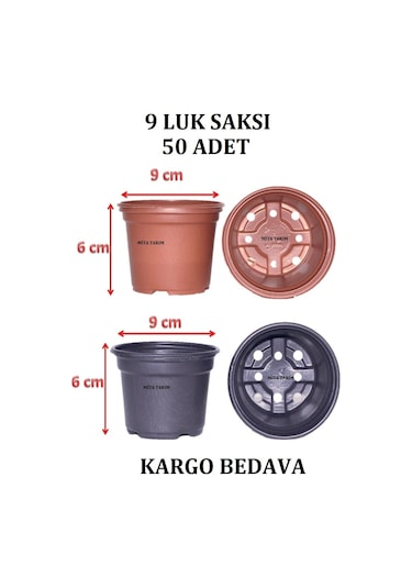 Vakum Saksı, 50 Adet, Plastik Saksı, Saksı, Üretim Saksısı