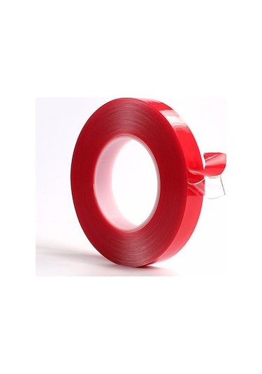 Akrilik Şeffaf Slikonlu Süper Güçlü Çift Taraflı Bant 40 MM x 10 M