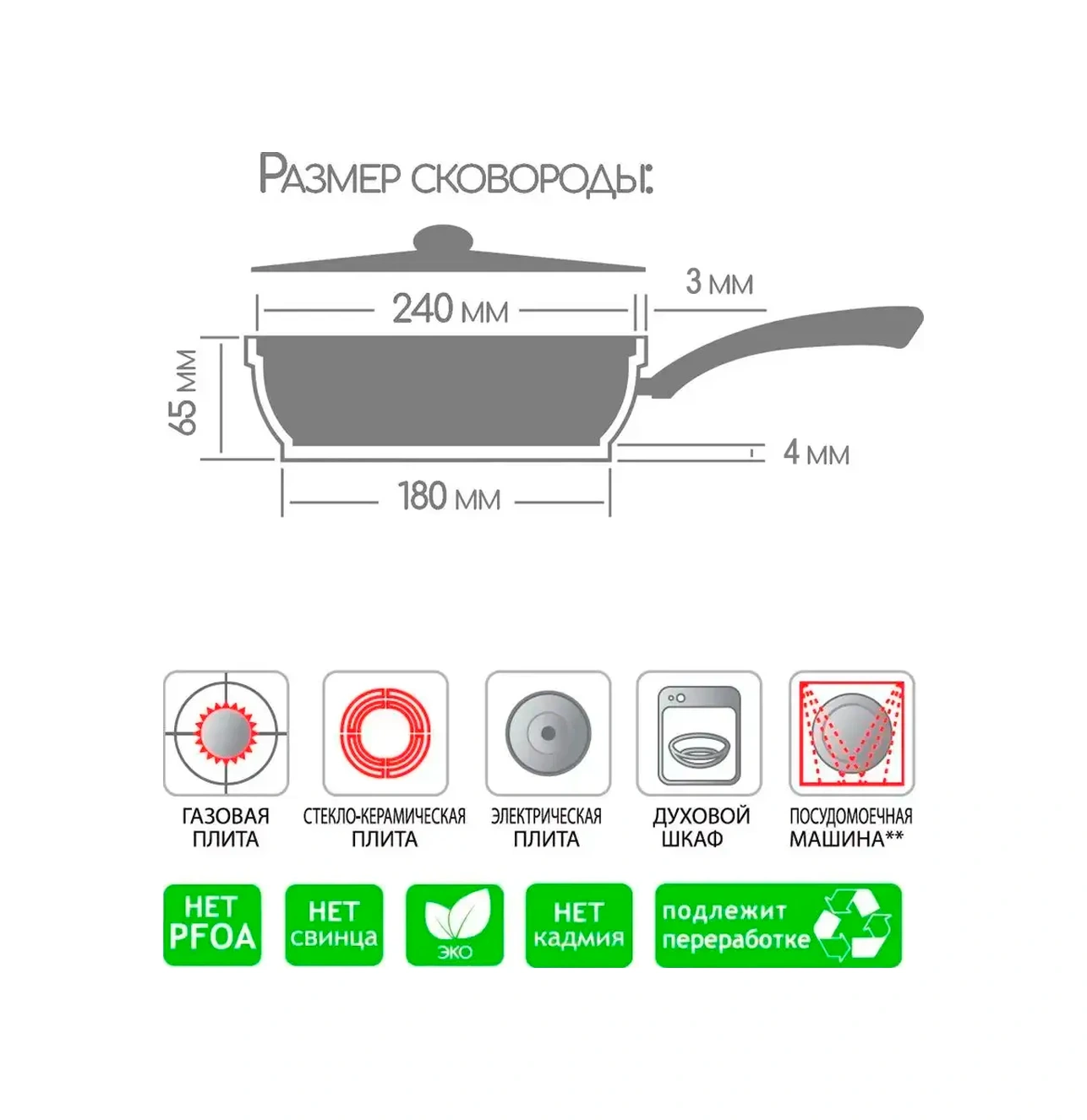 Gornica Tm Yapışmaz Kaplamalı Tava 291230197 Gri