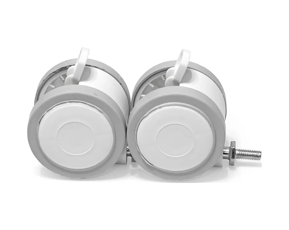 Bo-ny Mobilya Tekerlekleri M6 Kauçuk Kaplı 4 Adet 221850896 Beyaz