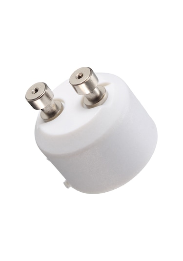 Kosona Gu10'dan Mr16'ya Dönüştürücü, Seramik Materyal, Isıya Dayanıklı, Kolay Kurulum, Ampul Taban Adaptörü