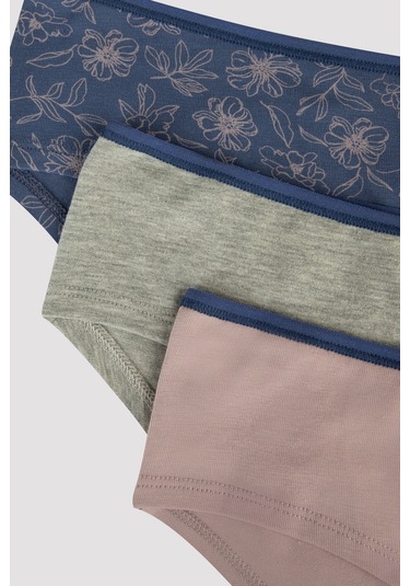 Magnolias 3lü Hipster Külot Çok Renkli