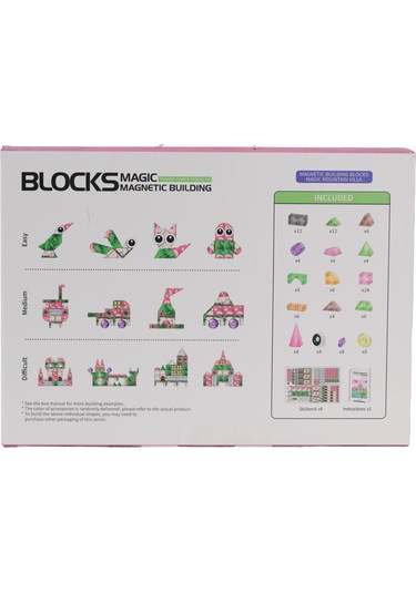 Manyetik Bloklar 6602 Puzzle 124 Parça