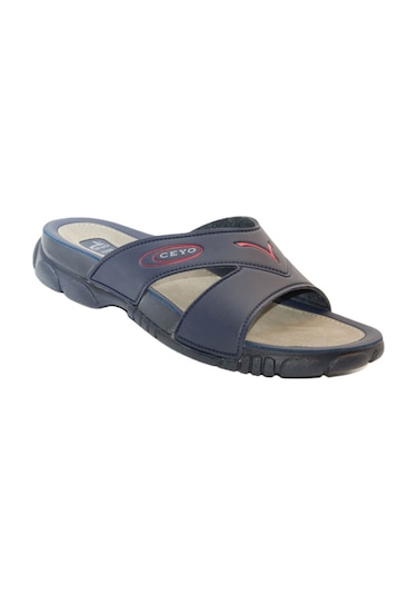 Ceyo 3200-1 Anatomik Erkek Terlik Lacivert-Lacivert-40 Lacivert