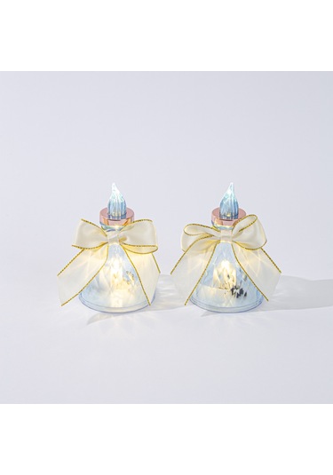 Aromaterapişesi Elektronik Um Lambasısımülasyonu Dekoratif Suseşyalar Ve Atmosfer Lambası Açık Mavi