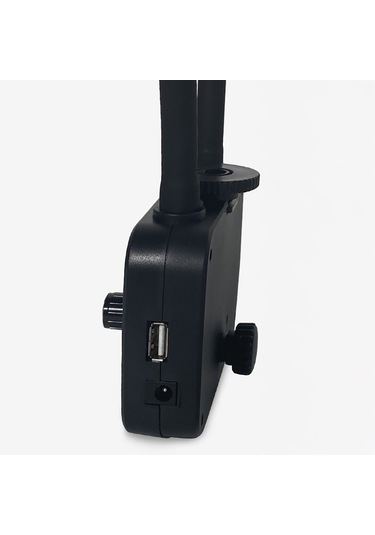 Kilifone - Işıklı Telefon Tutucu Ring Light Al45x - Siyah - T37812