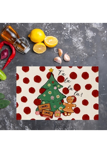 Suntek Yılbaşı Yer Matı Kolay Temizlenebilir Noel-ağacı Noel Ağacı Diğer