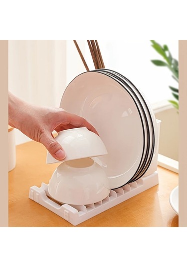 Dashanshop Siyah Katlanır Bulaşık Kurutma Rack Kompakt Tezgahüstü Düzenleyici Siyah