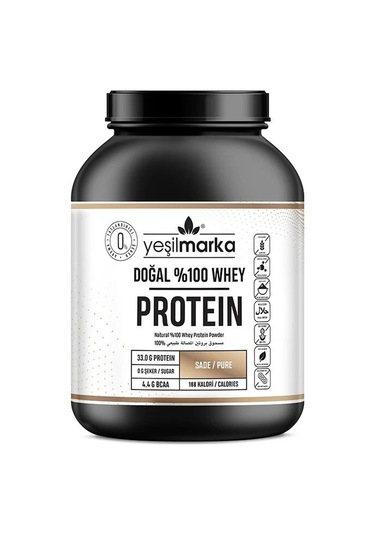Yeşilmarka Doğal Whey Protein Tozu – Saf / Aromasız 1540 Gr