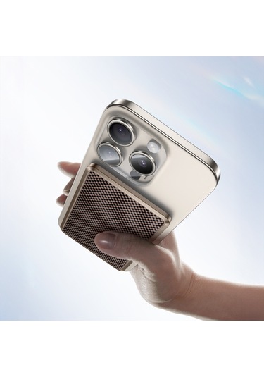 Benks Mp16 Armorgo M-safe Özellikli Ultra İnce Armortint Aramid Fiber Powerbank 15w 10000mah Gold Gold