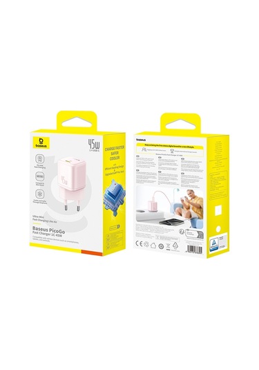 Baseus Picogo 45w Gan Type-c Hızlı Şarj Cihazı, Ab Tak