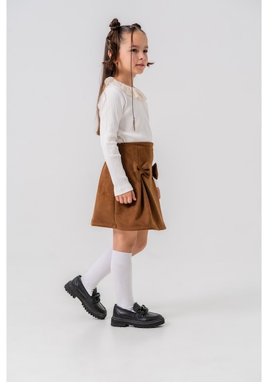 Smile Kids Etekli Kız Takım Çok Renkli