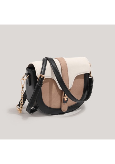 Charhp&kejnt Kontrast Renkli Çanta Çok Yönlü Çapraz Askılı Çanta Tek Omuz Koltuk Altı Eyer Çantası Diğer