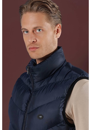 Y 161 Lacivert Klasik Yelek Lacivert