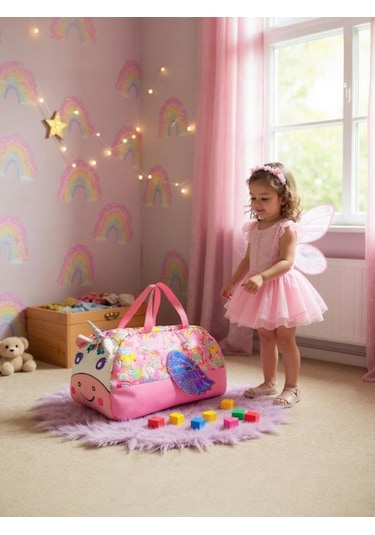 Dream Vest Pembe Unıcorn Spor Çantası U2033 Pembe