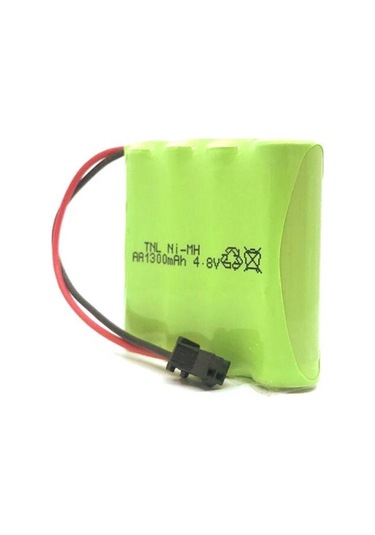 Tnl 4.8v 1300mah Siyah Soketli Ni-mh Oyuncak Araba Pili + Usb Şa