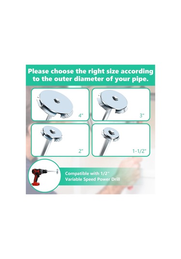 Pvc Bağlantı Parçası Koruyucu, Pvc Boru İçin Matkap Ucu Kovan Koruyucu Seti