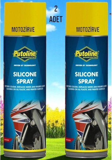 Putoline Parlak Boya İçin Silikon Sprey Parlatıcı Cila 500ml 2 Adet