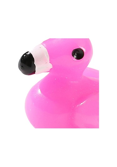 Suntek Mini Flamingo Heykelcik Peri Bahçe Dekorasyon Minik