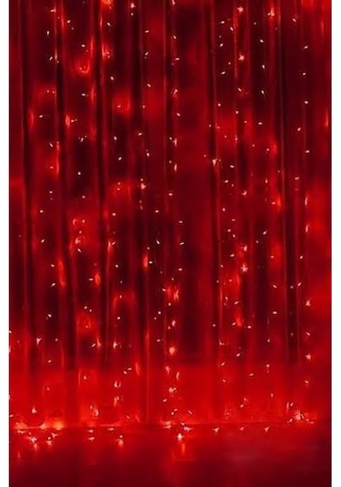 2 3 Sabit Perde Yılbaşı Süsü 500 Led İp44