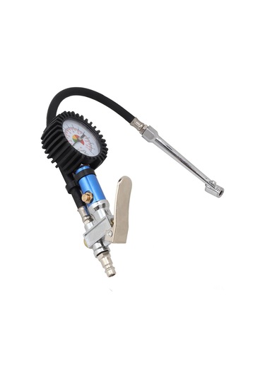 Reedark 12 Bar Alüminyum Lastik Basınç Test Cihazı, 55mm Ekran, Otomatik Tutucu Bakır Uç, Basit Kullanım, Çeşitli Araçlarda Uygulanabilir