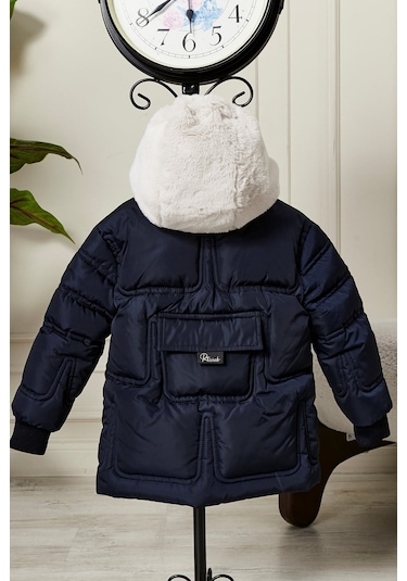 Benitto Kids Erkek Bebek Çocuk Mont 51357 Lacivert