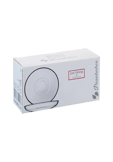 Pb Cam Cay Tabagı 6 Lı Sade 54201 Şeffaf