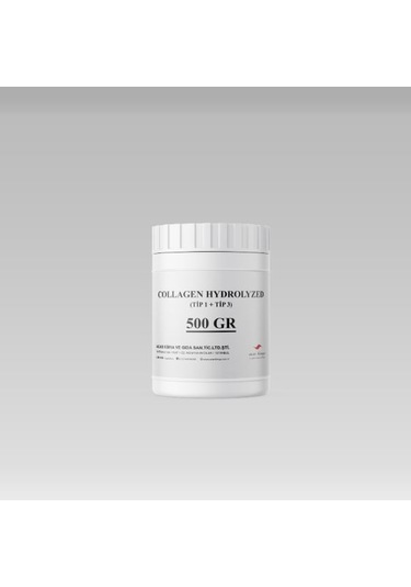 Hydrolyzed Collagen Powder - 500 G Toz Kolajen Tip 1 + Tip 3