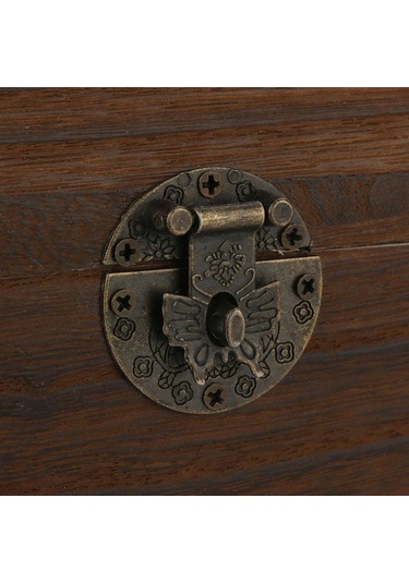 Yaratıcı El Yapımı Ahşap Kumbara Para Kutusu Tasarrufu Kilitli Ahşap Oyma