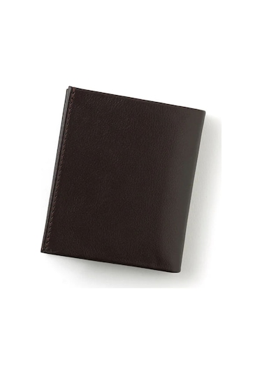 Axel Erkek Deri İnce Tasarım Cüzdan Kahverengi