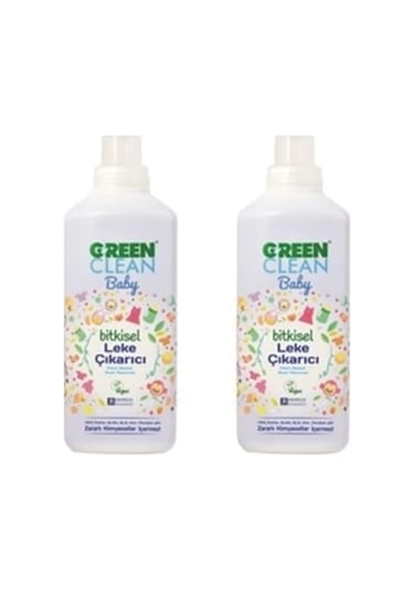 U Green Clean Baby Bitkisel Leke Çıkarıcı 2 x 1000 ML