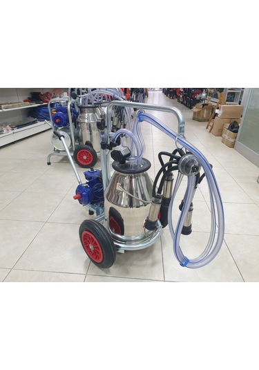 Bereket  Bs Mini X Tek Sağım Paslanmaz Süt Sağım Makinası